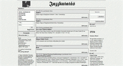 Desktop Screenshot of jazzkutatas.eu